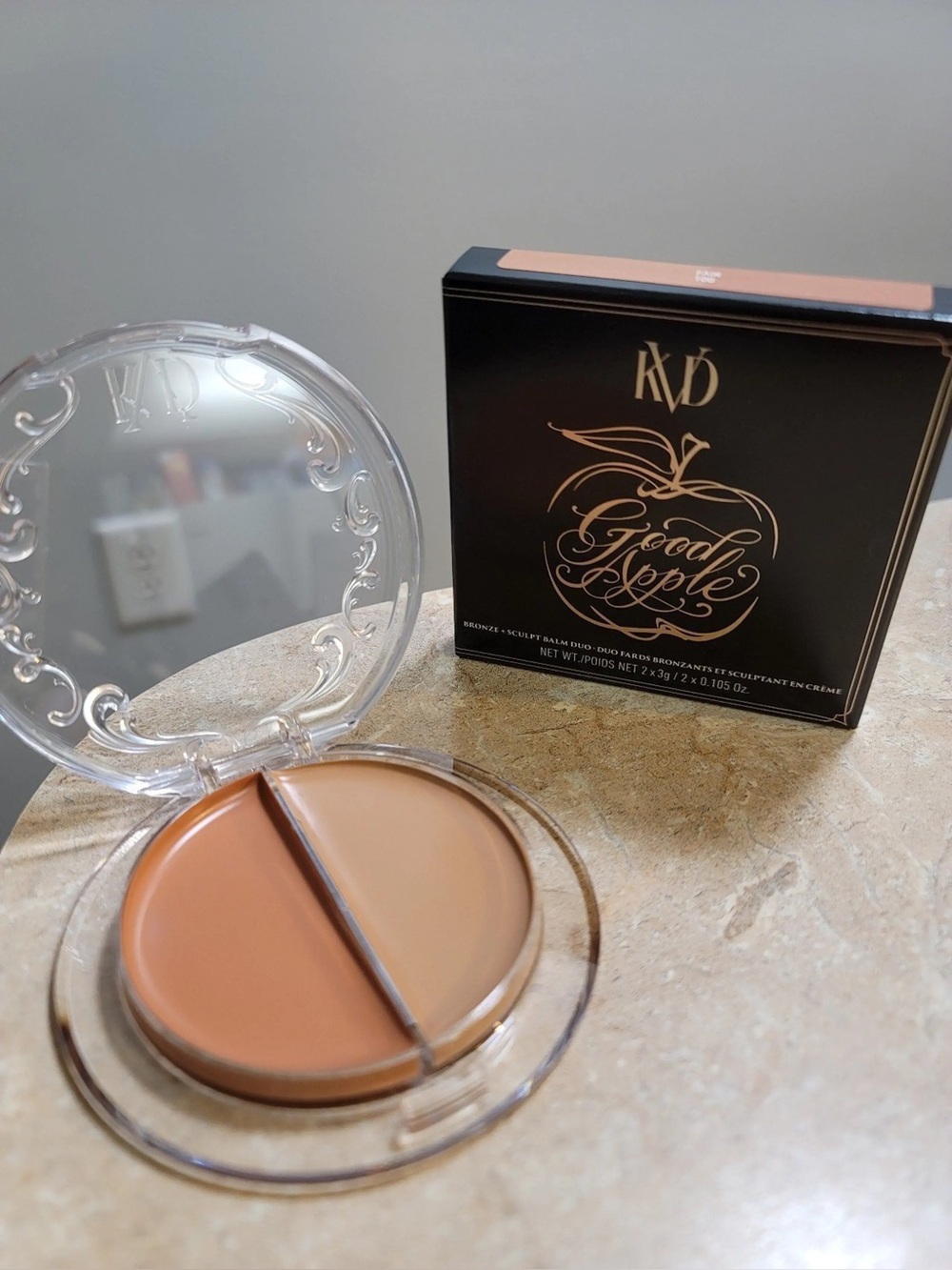 🔥 NEW IN BOX KVD Bronze Sculpt Balm Duo – Fair 100 | Cream Bronzer Duo 🔥